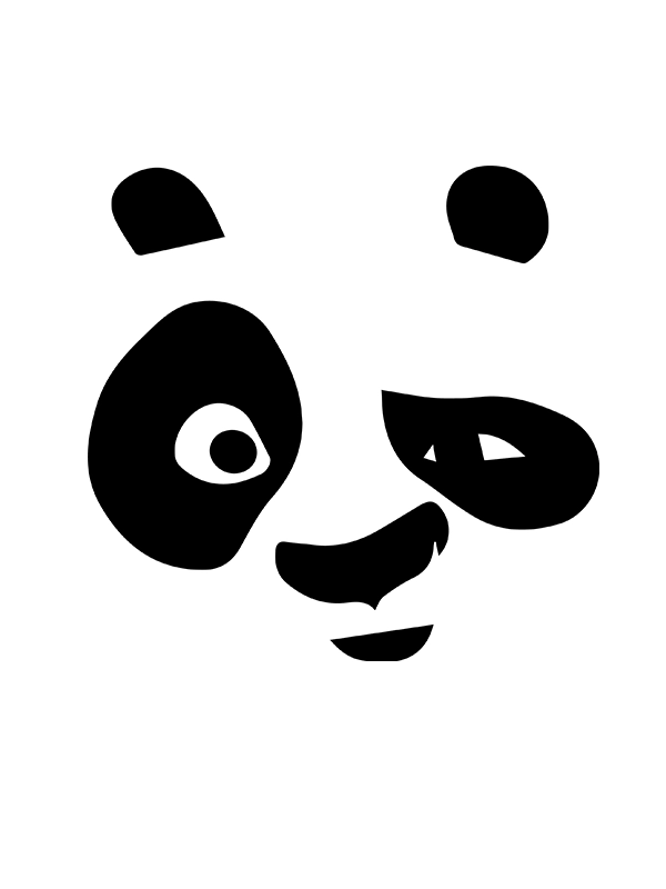 Kung Fu Panda Funny Face Tshirt