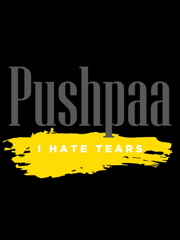 Pushpa Tears Bollywood Tshirt