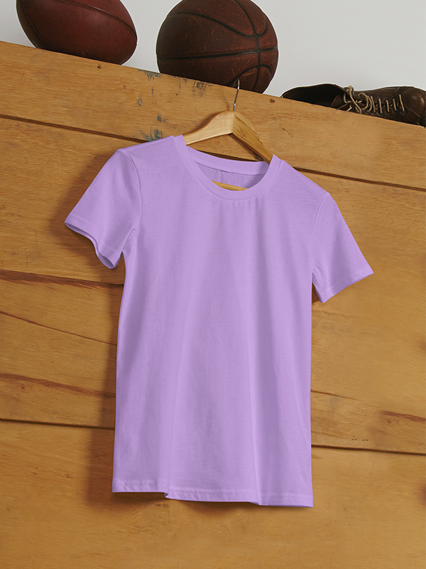 Solid plain Purple Unisex T-Shirt
