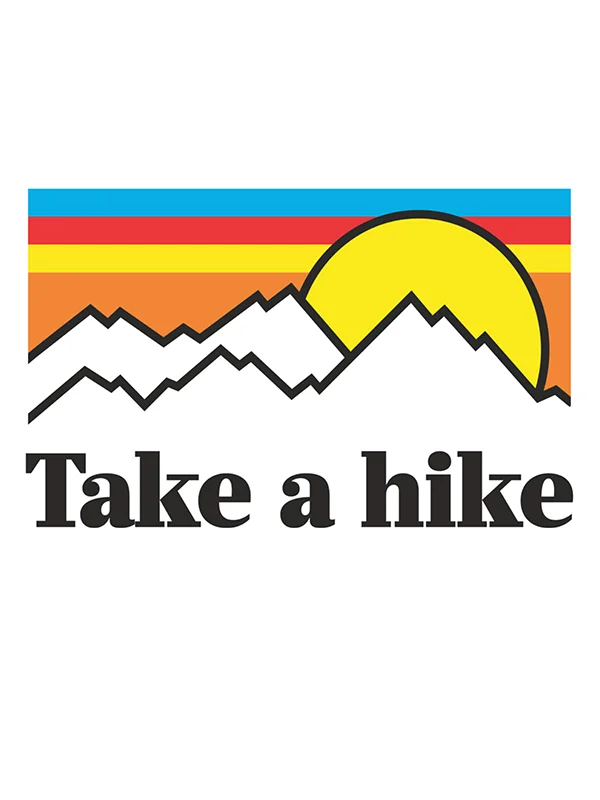 Take A Hike T-Shirt by Orignal Monkey