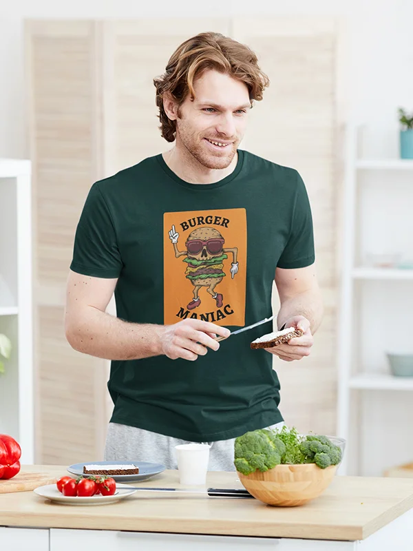 Burger Maniac T-shirt by Orignal Monkey