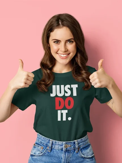 Just Do It T-Shirt by Orignal Monkey