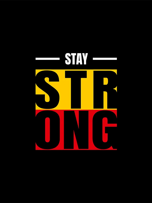 Stay Strong T-Shirt from Orignal Monkey