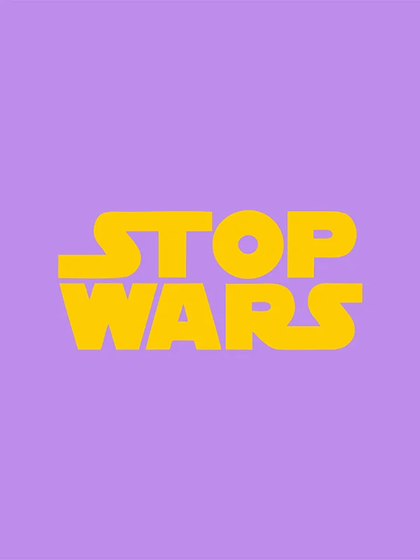 Stop Wars T-Shirt by Orignal Monkey