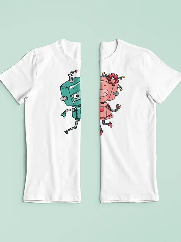 Magnet Couple T-shirts by Orignal Monkey